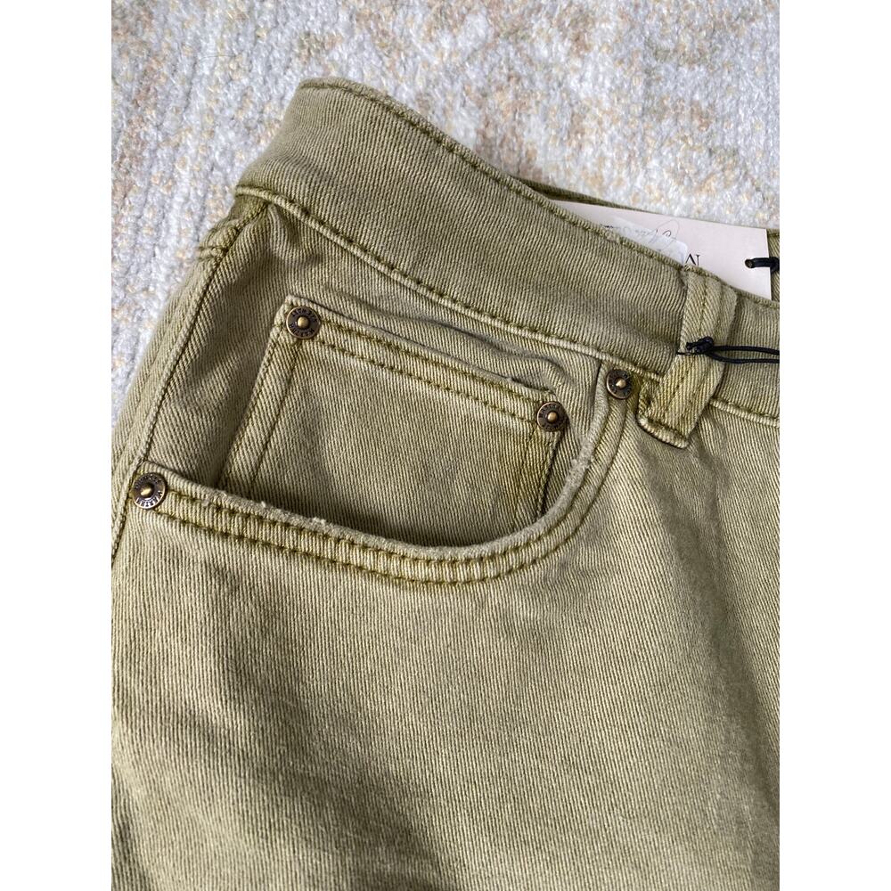 Martha Stewart Women's Mid-Rise Skinny Jeans, Sage Green, Olive, NWT Size 14 - Picture 4 of 9